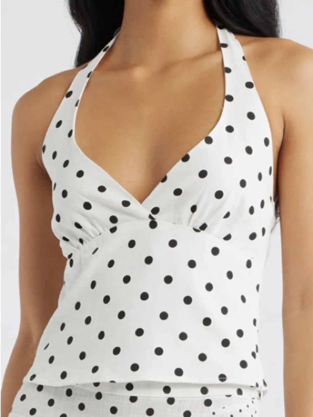Alter of Love Polka Dot Halter Top